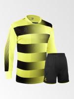 Uniforme Arquero Colonia Amarillo-Ne??n Negro