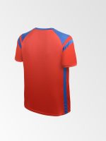 Camiseta de Futbol y Short Modelo High Five Rojo Azul